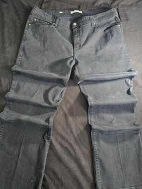 Levi's Womens 512 Perfectly Shaping Bootcut Jeans Black 38W x 30L